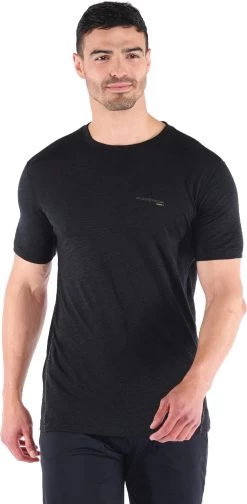 ARTILECT Sprint Lone Eagle SS Shirt Heren, Zwart