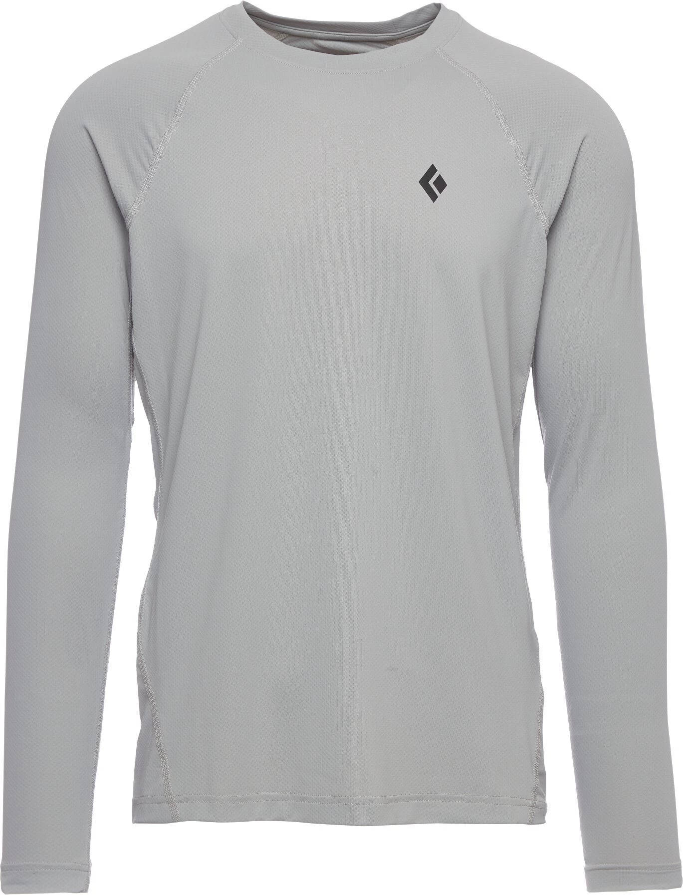 Black Diamond Alpenglow Crew LS Shirt Heren, Grijs