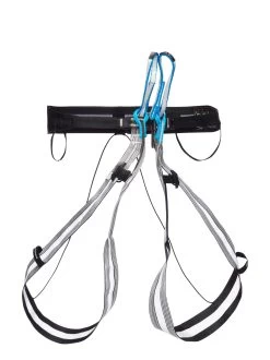 Black Diamond Couloir UL Harnas, Zwart/grijs