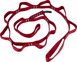 Black Diamond Nylon Daisy Ketting 115cm / 18mm, Rood