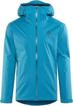 Black Diamond Stormline Stretch Regenjas Heren, Blauw