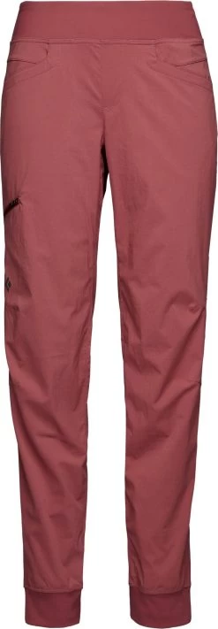 Black Diamond Technician Jogger Broek Dames, Rood