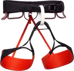 Black Diamond Zone Harnas Dames, Zwart/rood