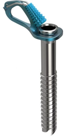 Blue Ice Aero Ice Screw 16cm, Zilver/blauw