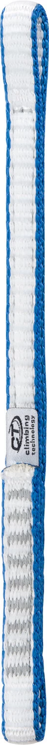 Climbing Technology Extender DY Sling 22 Cm, Wit/blauw