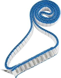 Climbing Technology Looper DY Sling 30cm, Wit/blauw