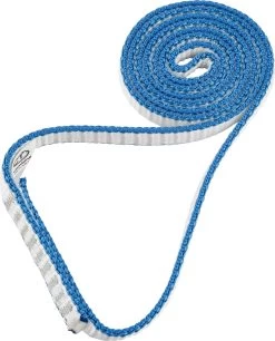Climbing Technology Looper DY Sling 60cm, Wit/blauw