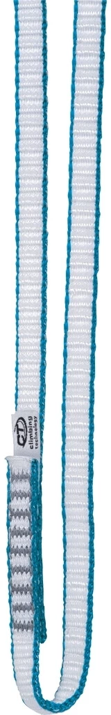 Climbing Technology Looper DY Sling 80cm, Wit/blauw