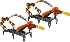 Climbing Technology Mini Crampon 6P Stijgijzers 6P, Zwart/oranje