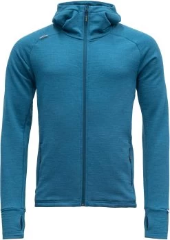 Devold Nibba Capuchon Jas Heren, Blauw