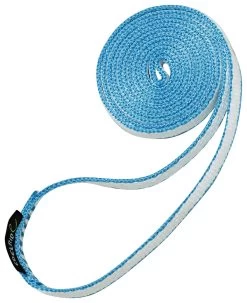 Edelrid Dyneema Sling 8mm 120cm, Wit/turquoise