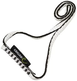 Edelrid Dyneema Sling 8mm 30cm, Zilver/zwart