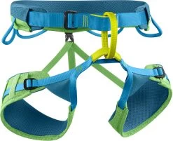Edelrid Jay III Harnas Heren, Blauw/groen