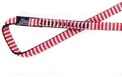 Fixe Dyneema Lus 240cm, Rood/wit