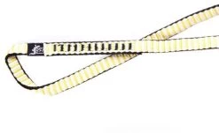 Fixe Dyneema Lus 80cm, Geel/wit