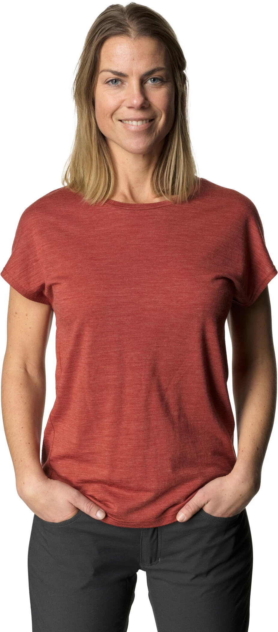 Houdini Activist T-shirt Dames, Rood