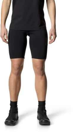 Houdini Adventure Korte Panty's Dames, Zwart