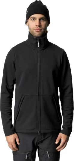 Houdini Mono Air Fleece Jas Heren, Zwart
