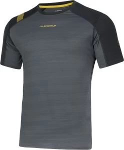 La Sportiva Sunfire T-shirt Heren, Grijs/zwart