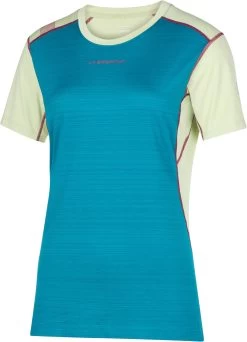 La Sportiva Sunfire T-shirt Dames, Groen/blauw
