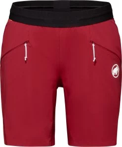 Mammut Aenergy Light SO Korte Broek Dames, Rood