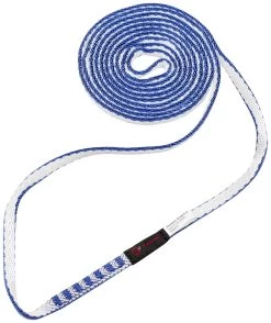 Mammut Contact Sling 8.0 120cm, Wit/blauw