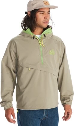 Marmot 96 Active Anorak Men, Beige/groen
