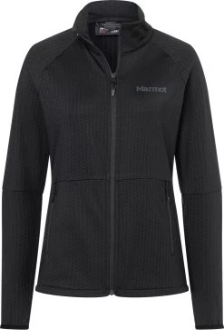 Marmot Leconte Fleece Jas Dames, Zwart