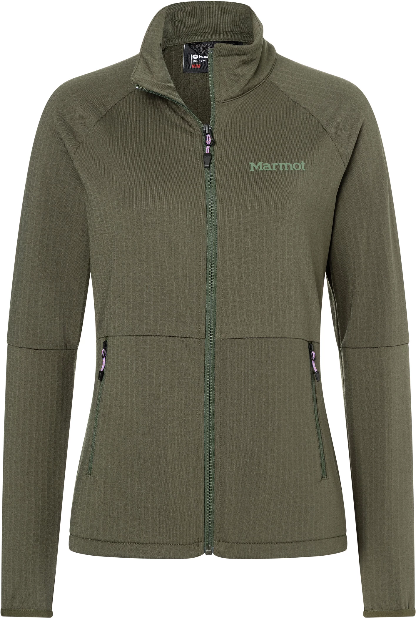 Marmot Leconte Fleece Jas Dames, Olijf