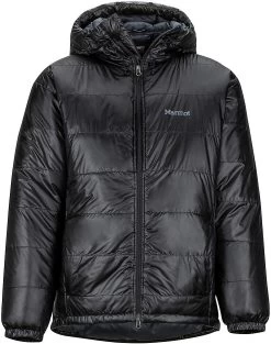 Marmot West Rib Geïsoleerde Parka Heren, Zwart
