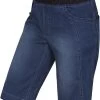 Ocun Mania Jeans Korte Broek Heren, Blauw