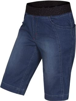 Ocun Mania Jeans Korte Broek Heren, Blauw