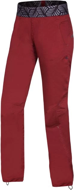 Ocun Pantera Organic Pants Women, Rood