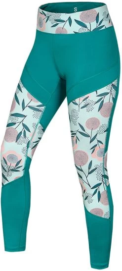 Ocun Rhea Legging Dames, Turquoise
