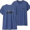 Patagonia Cap Cool Daily Graphic T-shirt Dames, Blauw