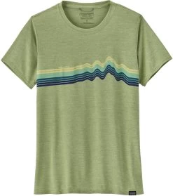 Patagonia Cap Cool Daily Graphic T-shirt Dames, Groen