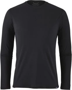 Patagonia Cap Cool Lightweight Longsleeve Shirt Heren, Zwart