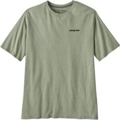 Patagonia P-6 Logo Verantwoordelijkheid Heren, Groen