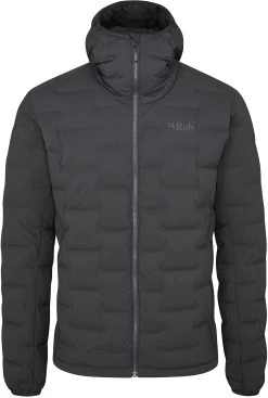 Rab Cubit Stretch Down Hoody Heren, Zwart