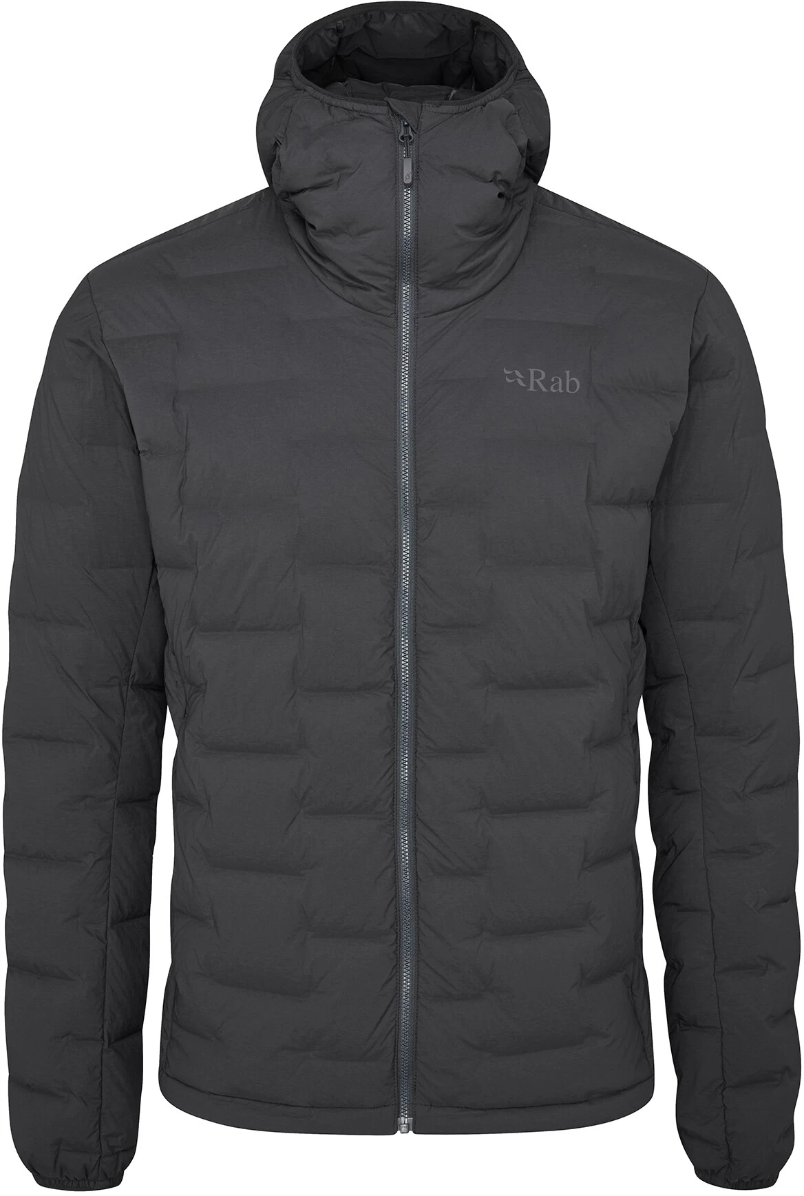 Rab Cubit Stretch Down Hoody Heren, Zwart