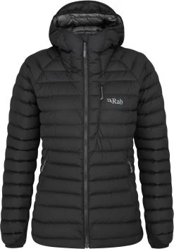 Rab Infinity Microlight Jas Dames, Zwart