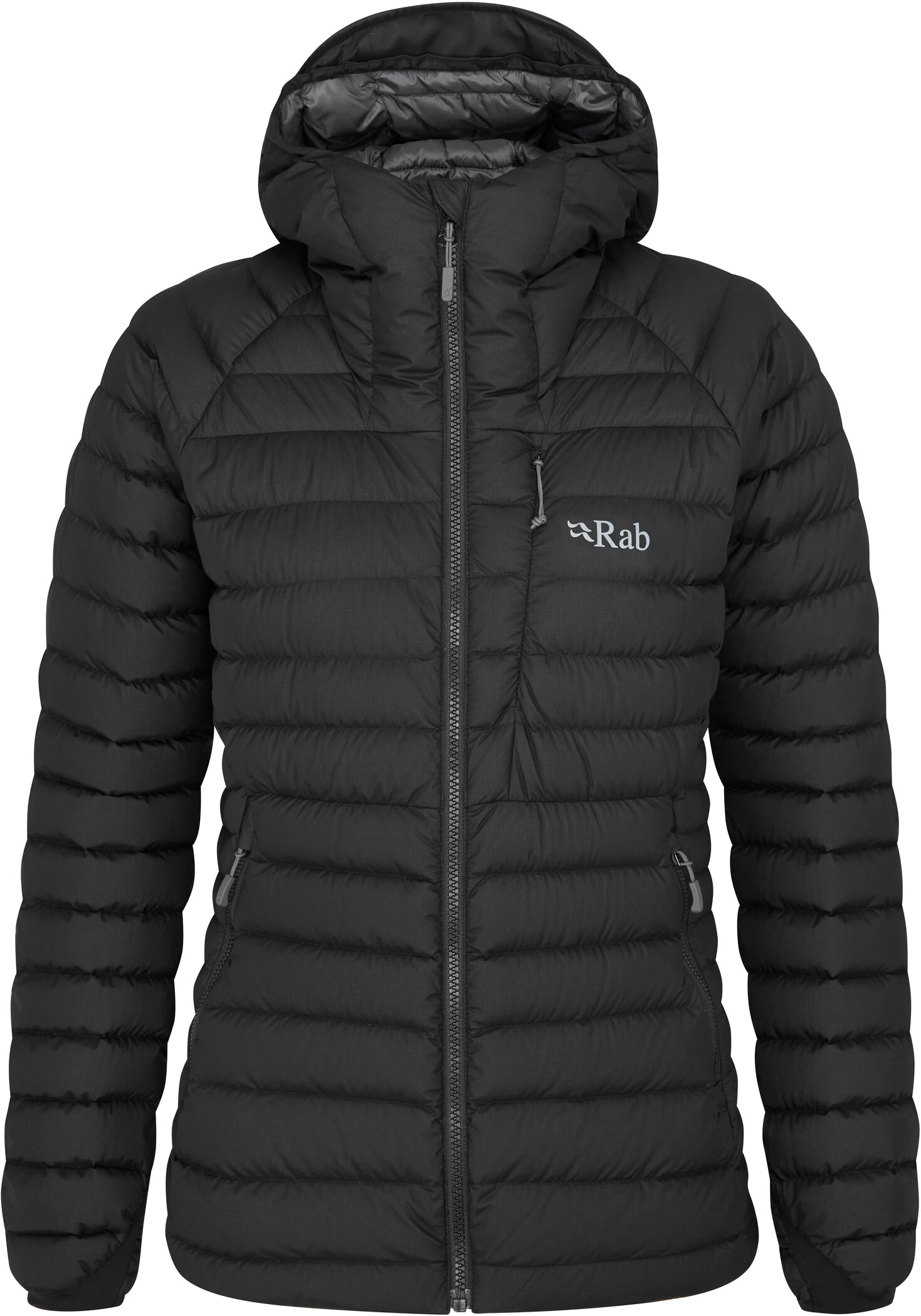 Rab Infinity Microlight Jas Dames, Zwart