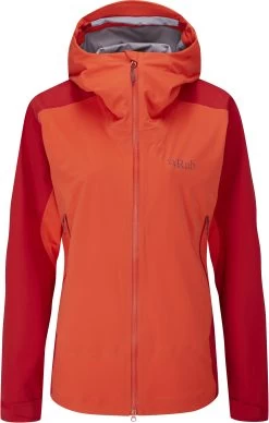 Rab Kinetic Alpine 2.0 Jas Dames, Rood