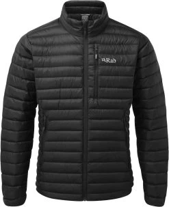 Rab Microlight Jacket Men, Zwart