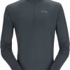 Rab Sonic LS Zip Men, Grijs