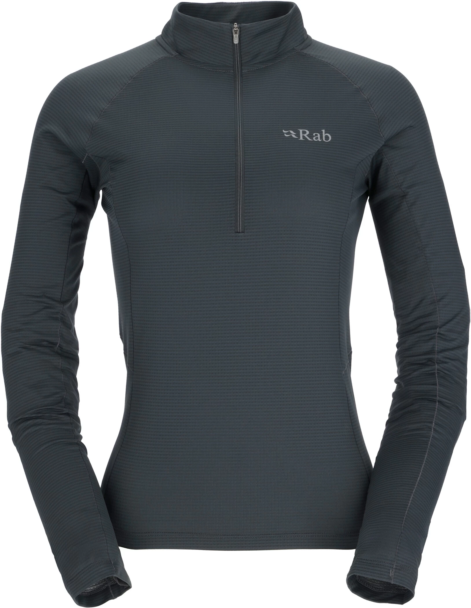 Rab Sonic LS Zip Dames, Grijs