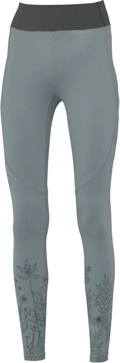 Wild Country Session AOP Legging Dames, Groen